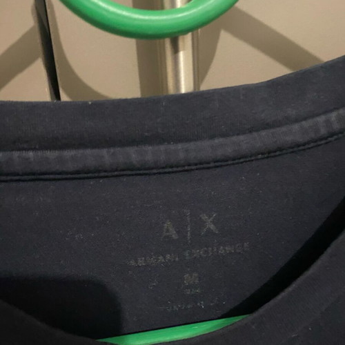 Armani Exchange blue T-shirt size M like new