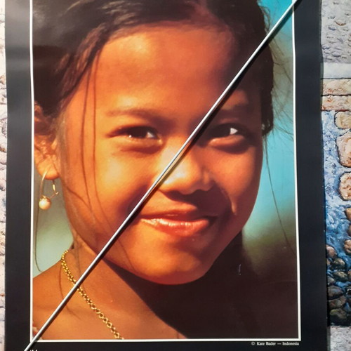 Unicef vintage calendar used with minor damages