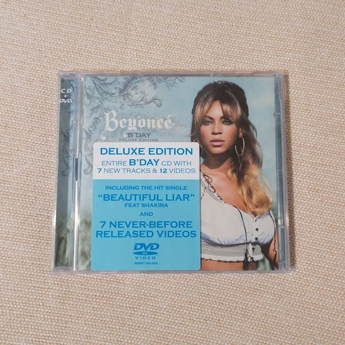 Beyoncé B'Day Deluxe Edition CD & DVD like new, hip-hop