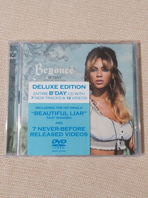 Beyoncé B'Day Deluxe Edition CD & DVD like new, hip-hop