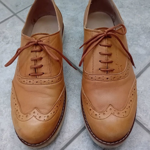 Women’s Oxford Tsakiris Mallas used, brown, size 41