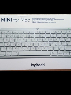 Logitech MX Keys Mini for Mac keyboard new, Pale Grey