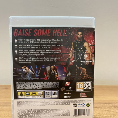 WWE 2K16 PS3 game used