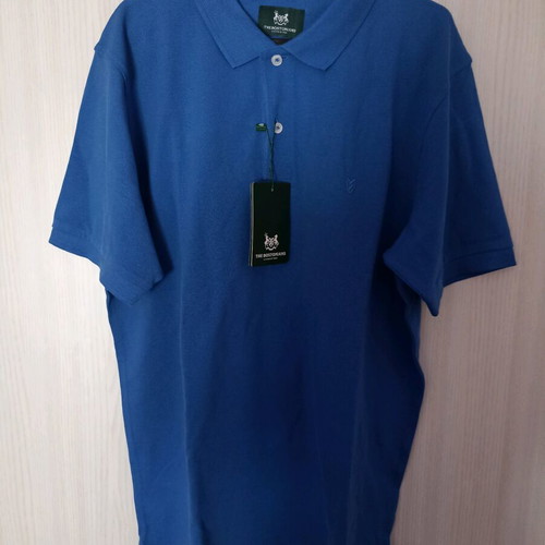 The Bostonians men's polo shirt new, size M, blue