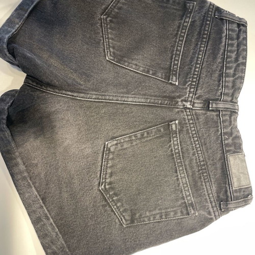 Bershka denim shorts black high waist like new