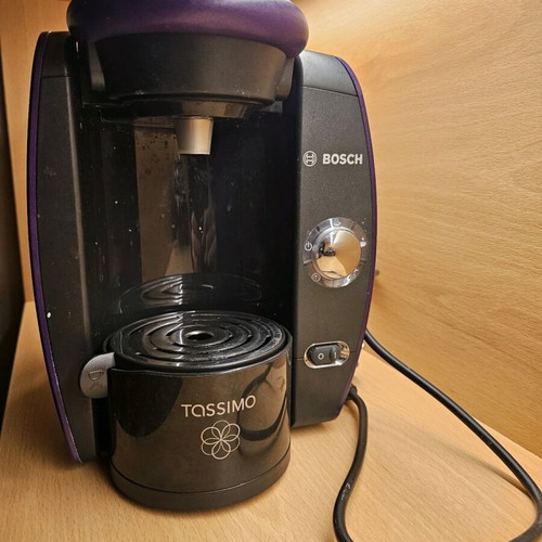 Bosch TAS4018 Tassimo coffee machine used with barcode system