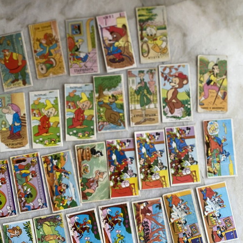 Disney Melo stickers used, second edition, pack of 33