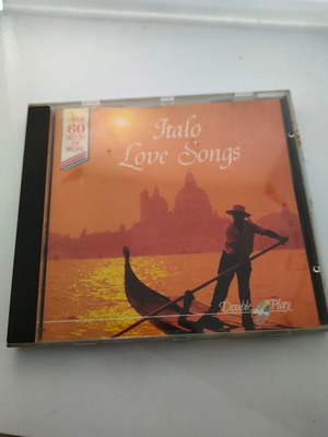 Italo Love Songs Double Play CD like new, 18 track collection