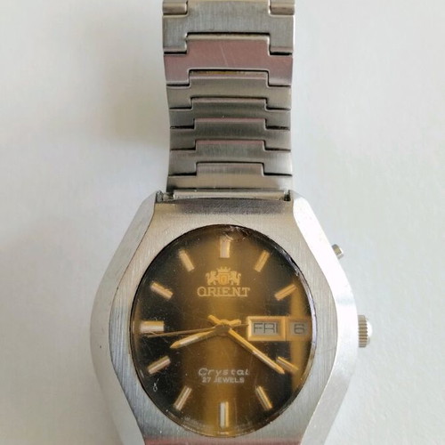 Orient automatic men's watch used with 27 jewels