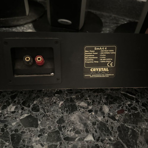 Home Cinema Set Crystal Audio used, moderate condition