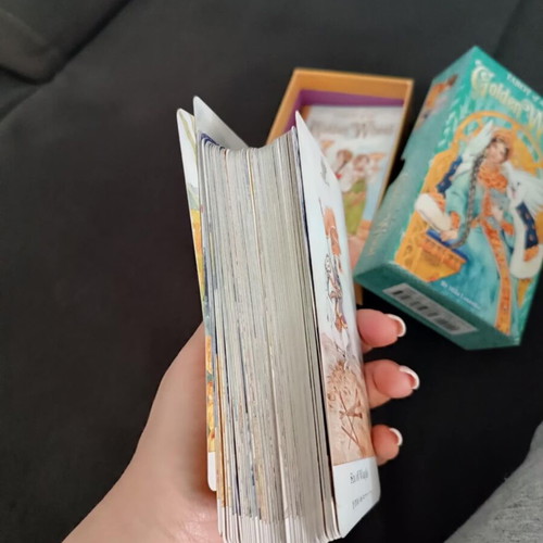 Tarot cards of the Golden Wheel like new, with box and info book