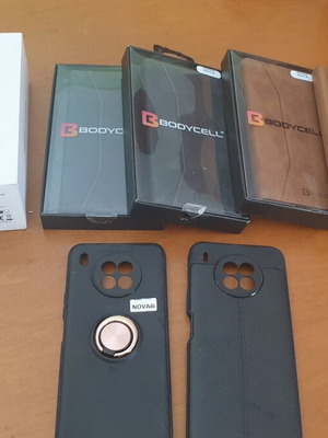 Huawei Nova 8i phone cases new, pack of 7, leather and silicone
