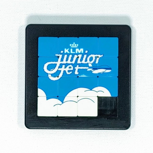 KLM Royal Dutch Airline Mini Puzzle Junior Jet like new