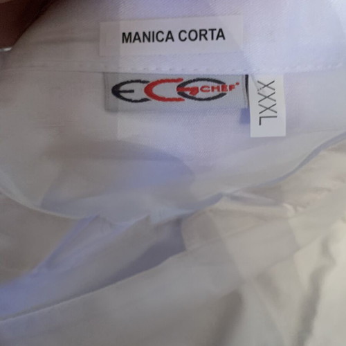 Chef shirt short sleeve 3XL and Chiquita apron new set