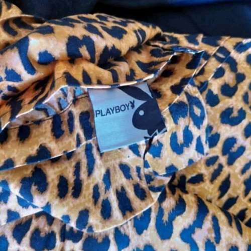 Play Boy Bunny sheets animal print 100% cotton like new