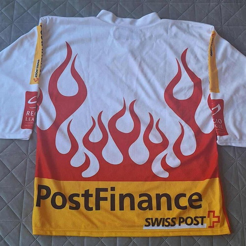 Swiss Ice Hockey PostFinance Trophy Jersey like new