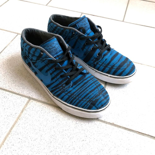 Nike SB Stefan Janoski sneakers used size 40 black and blue