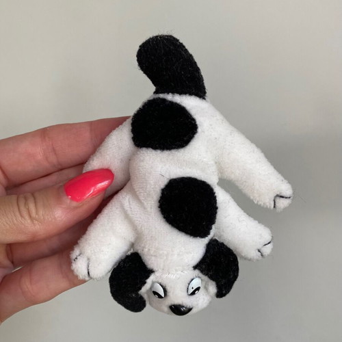 Pound Puppy set of 2 mini plush toys used, different colors