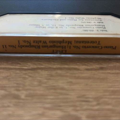Franz Liszt Alfred Brendel Vox cassette tape like new, classical music