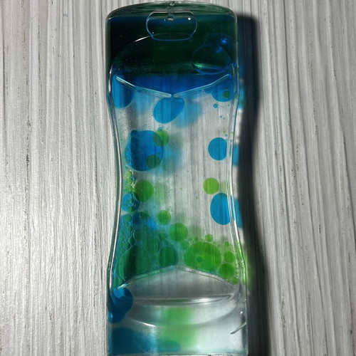 Liquid Motion Bubble Sensory Toy like new