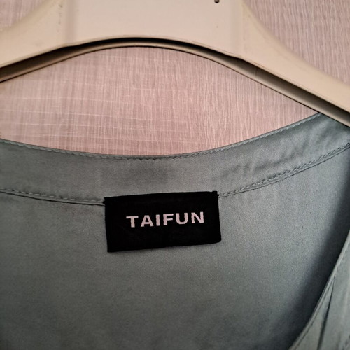 Taifun mint sateen shirt, XL