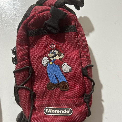 Nintendo protective case like new with external and zippered compartments