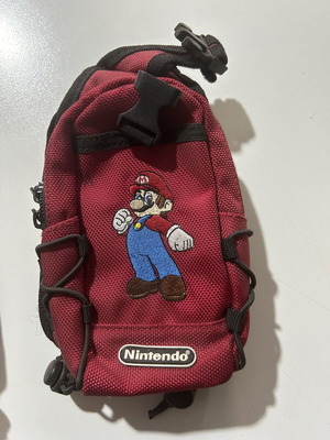 Nintendo protective case like new with external and zippered compartments
