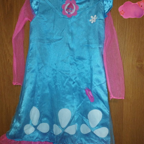 Trolls Poppy O Hair carnival costume used, size 110 cm