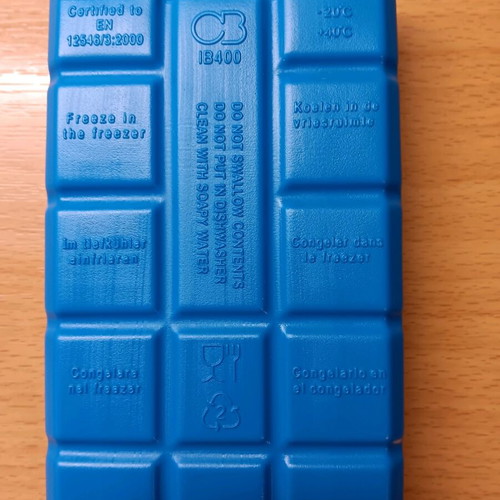 Set of 3 new ice packs for cooling