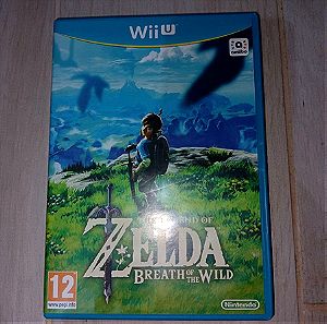 The Legend Of Zelda Breath Of The Wild Wii U Game