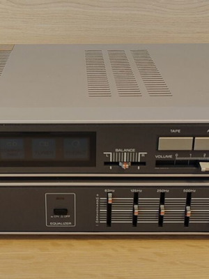 Sony TA-V30 vintage stereo amplifier with equalizer