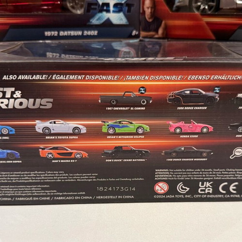 Fast & Furious Porsche 911 GT3 RS 1:24 Jada Toys diecast model new