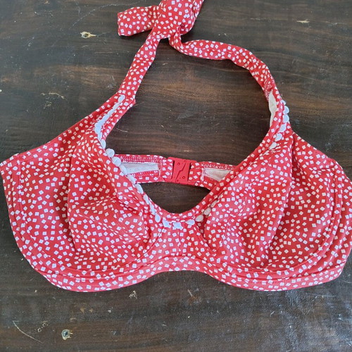 Freya pin up bikini top like new, size 70E