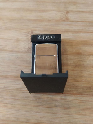 Zippo lighter used with box, vintage 1995 collectible