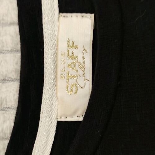 Staff black blouse size M like new
