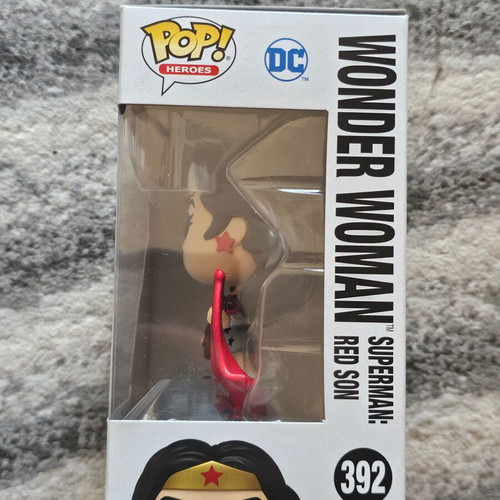 Wonder Woman Superman Red Son Funko Pop new