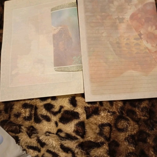 Used correspondence, 2 sets with folder and sheets