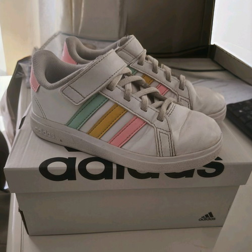 Adidas Grand Court 2.0 kids sneakers size 29 like new