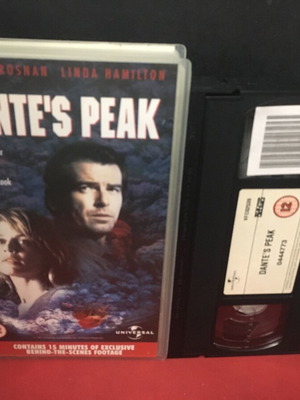 Dantes Peak βιντεοκασέτα μεταχειρισμένη, αγγλική έκδοση χωρίς υπότιτλους