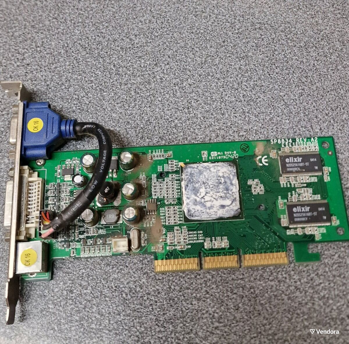Geforce FX 5500 128MB graphics card… - € 10,00 - Vendora.cy