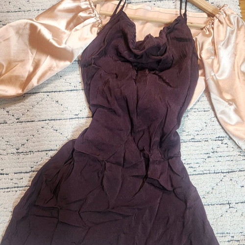 H&M Strap Dress like new, dark purple