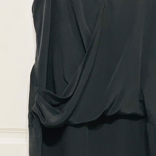 Iro Salt silk dress like new, black, size 2