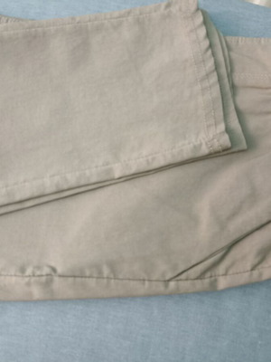 Women's Pants Leggings beige XXL like new with elastic waist and pockets