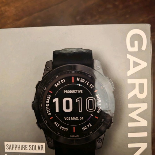 Garmin Fenix 7X Sapphire Solar 51mm like new