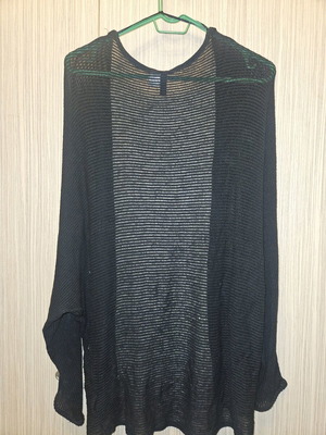 H&M black cardigan like new, size XS