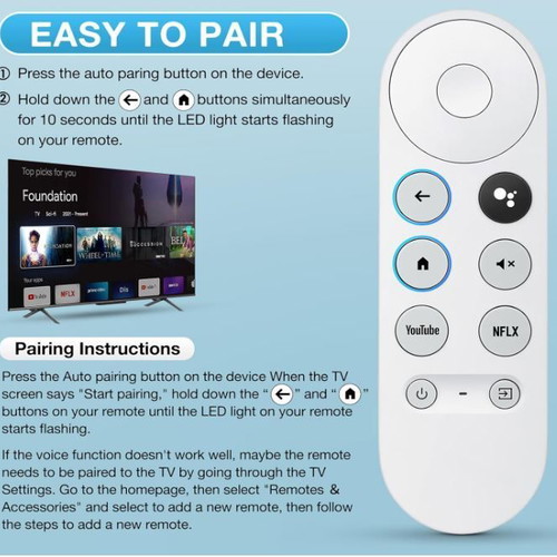 Google Chromecast G9N9N remote control new
