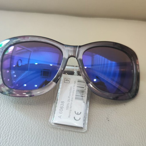 Sunglasses new, blue color