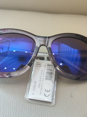 Sunglasses new, blue color