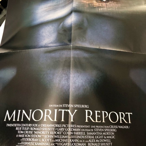 Premiere Spider-Man #304 French magazine used with Minority Report poster