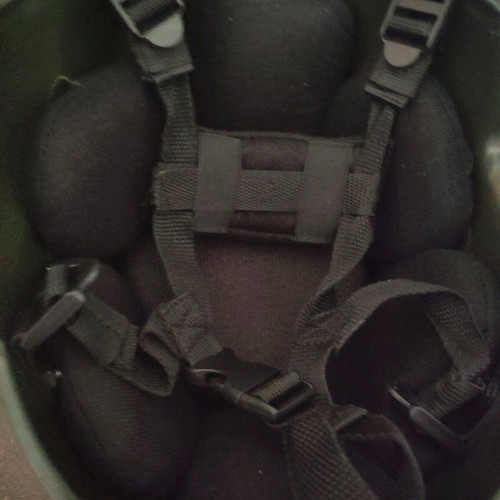 Mil-Tec Military Helmet new with rails and straps
